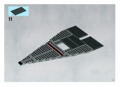 LEGO 8039 instructions page 9 – build guide