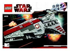 LEGO 8039 instructions page 1 – build guide