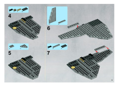 LEGO 8039 instructions page 13 – build guide