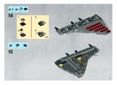 LEGO 8039 instructions page 17 – build guide