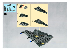 LEGO 8039 instructions page 18 – build guide