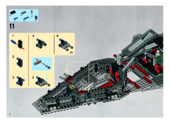 LEGO 8039 instructions page 2 – build guide