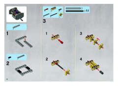 LEGO 8039 instructions page 20 – build guide