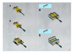LEGO 8039 instructions page 21 – build guide