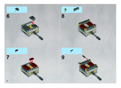 LEGO 8039 instructions page 22 – build guide