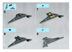 LEGO 8039 instructions page 28 – build guide