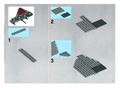LEGO 8039 instructions page 3 – build guide
