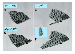 LEGO 8039 instructions page 4 – build guide