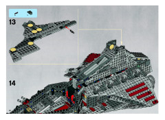 LEGO 8039 instructions page 40 – build guide