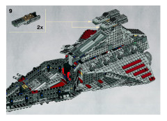 LEGO 8039 instructions page 42 – build guide
