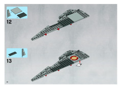 LEGO 8039 instructions page 62 – build guide