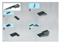 LEGO 8039 instructions page 64 – build guide