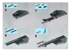 LEGO 8039 instructions page 65 – build guide