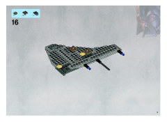 LEGO 8039 instructions page 9 – build guide