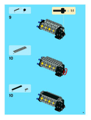LEGO 8041 instructions page 19 – build guide