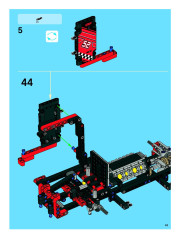 LEGO 8041 instructions page 43 – build guide