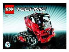 LEGO 8041 instructions page 1 – build guide