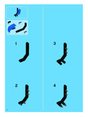 LEGO 8041 instructions page 2 – build guide