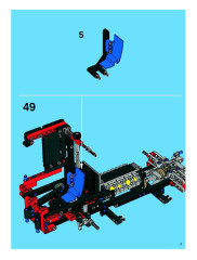 LEGO 8041 instructions page 3 – build guide