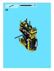 LEGO 8043 instructions page 13 – build guide