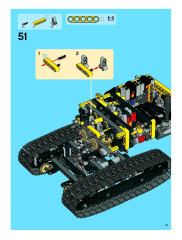 LEGO 8043 instructions page 21 – build guide