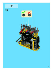 LEGO 8043 instructions page 3 – build guide