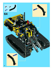 LEGO 8043 instructions page 38 – build guide
