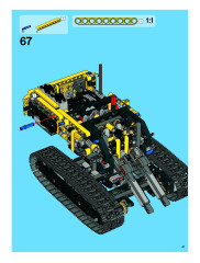 LEGO 8043 instructions page 41 – build guide