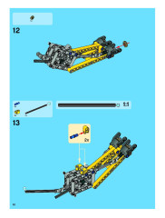 LEGO 8043 instructions page 52 – build guide