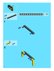 LEGO 8043 instructions page 6 – build guide