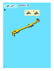 LEGO 8043 instructions page 62 – build guide