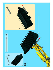 LEGO 8043 instructions page 73 – build guide