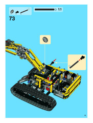 LEGO 8043 instructions page 79 – build guide