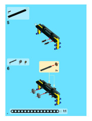 LEGO 8043 instructions page 8 – build guide