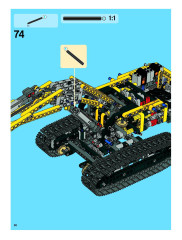 LEGO 8043 instructions page 80 – build guide