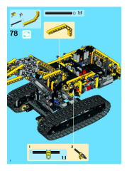 LEGO 8043 instructions page 2 – build guide