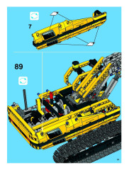 LEGO 8043 instructions page 25 – build guide