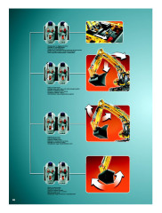 LEGO 8043 instructions page 46 – build guide