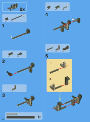 LEGO 8043 instructions page 12 – build guide