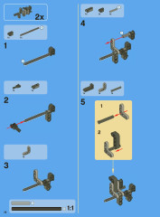 LEGO 8043 instructions page 14 – build guide