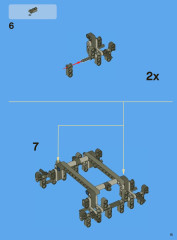 LEGO 8043 instructions page 15 – build guide