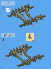LEGO 8043 instructions page 18 – build guide