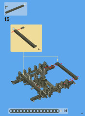 LEGO 8043 instructions page 23 – build guide
