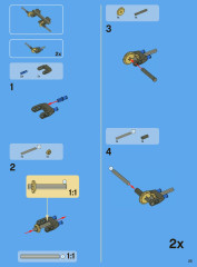 LEGO 8043 instructions page 25 – build guide
