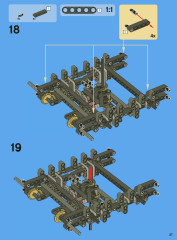 LEGO 8043 instructions page 27 – build guide