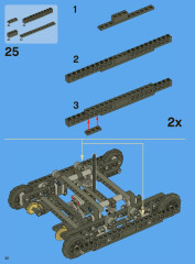LEGO 8043 instructions page 32 – build guide
