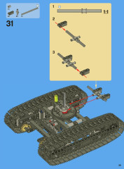 LEGO 8043 instructions page 39 – build guide