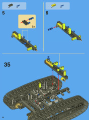 LEGO 8043 instructions page 44 – build guide