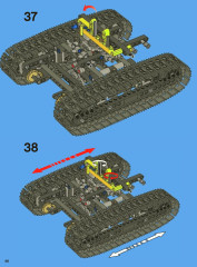 LEGO 8043 instructions page 46 – build guide