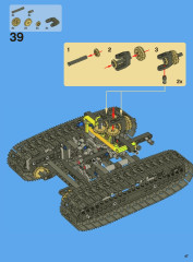 LEGO 8043 instructions page 47 – build guide